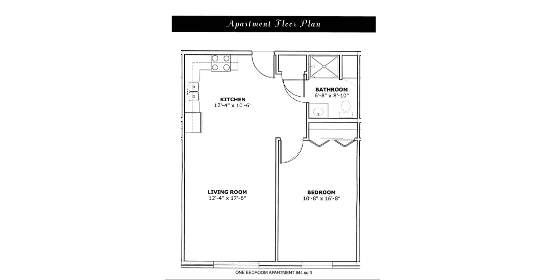 Keller Lake Commons floor plan 1